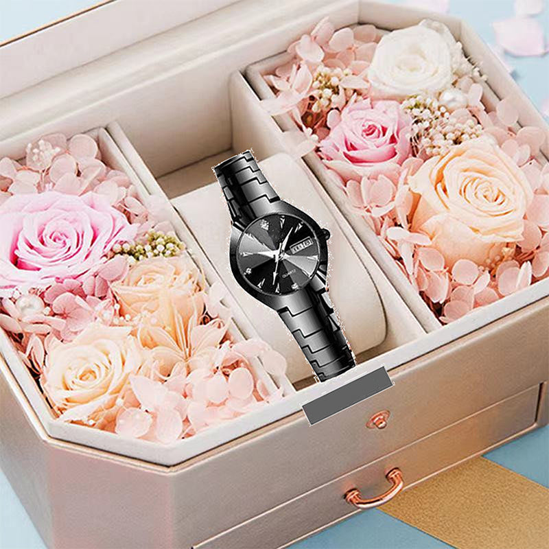 Elegant vanntett dameklokke