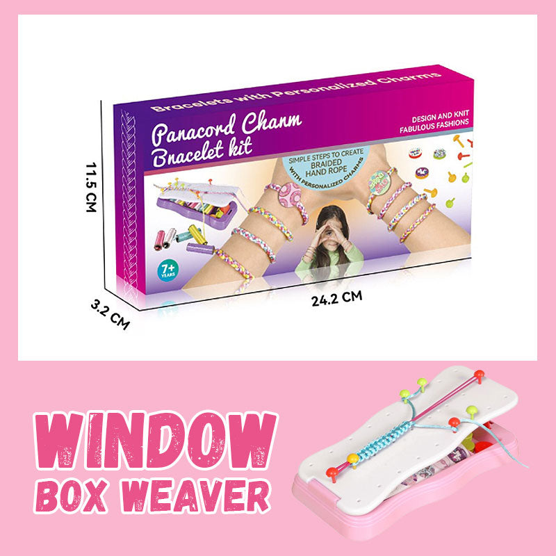 Gjør-det-selv-sett med håndfletting av tau