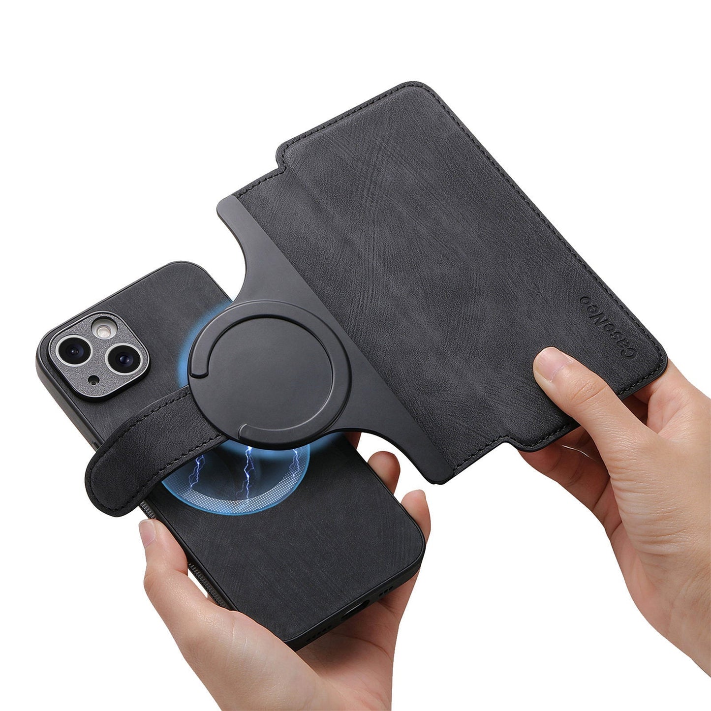 Avtakbart Magsafe 2-i-1-telefonveske