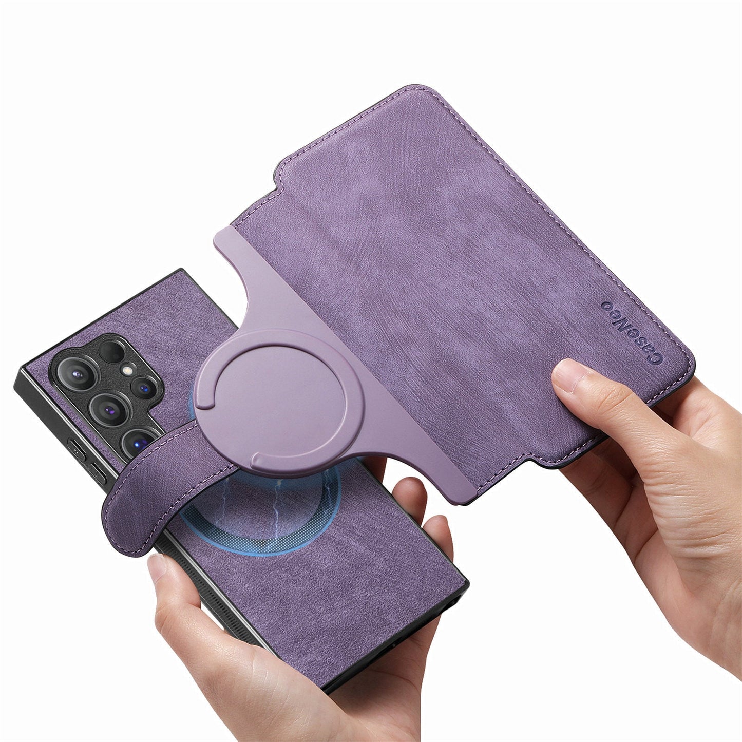 Magnetisk, avtakbart 2-i-1-telefonetui