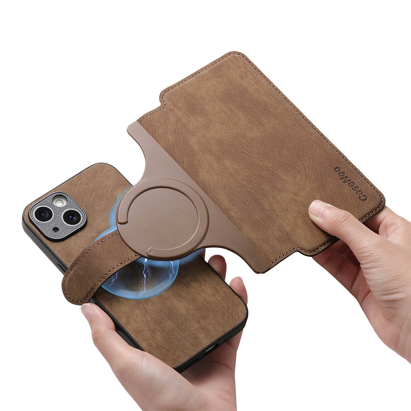 Avtakbart Magsafe 2-i-1-telefonveske