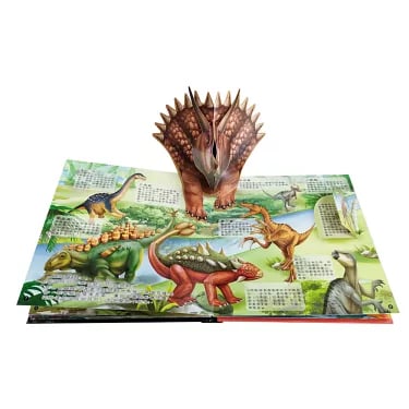 ⏰Historisk Laveste pris: Spar 50%-🦖3D Encyclopedia Prehistorica Dinosaurs📙HARDCOVER