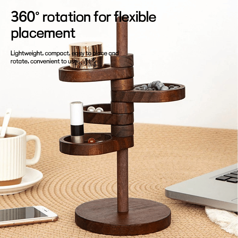 ✨ Hot Pick for sommeren 2025! Miljøvennlig smykkeholder i tre er her💚💎