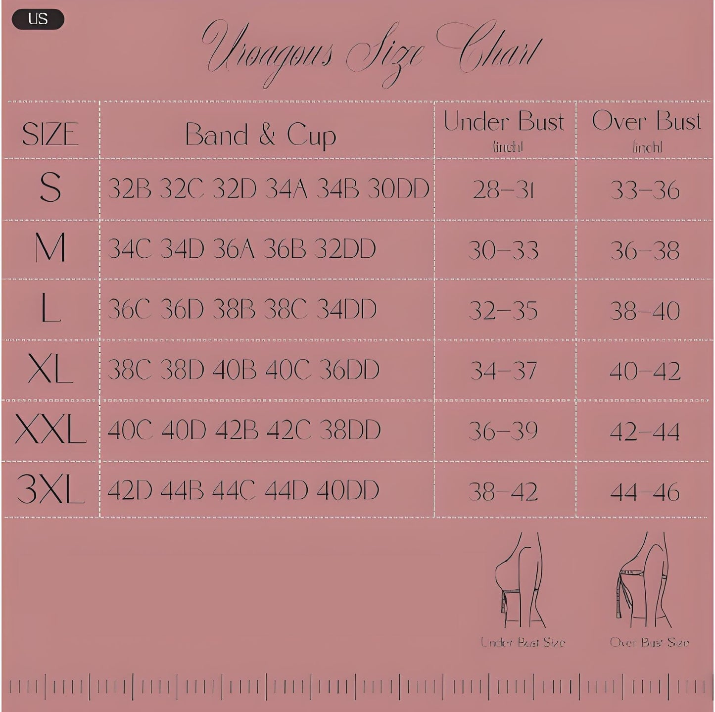 Sømløs og bøylefri BH