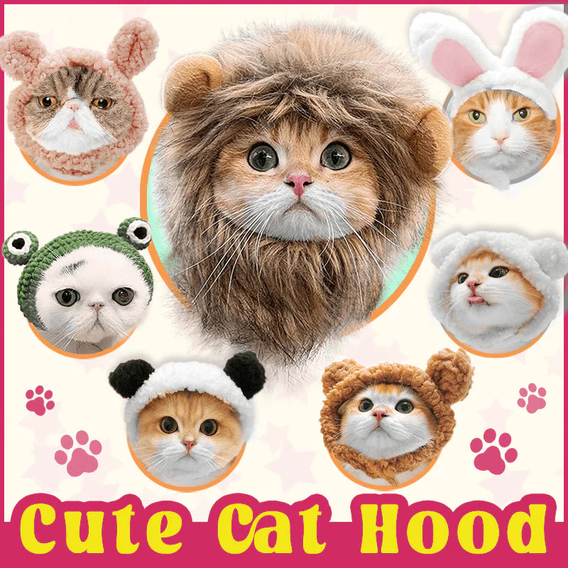 Søt katt kostyme lue