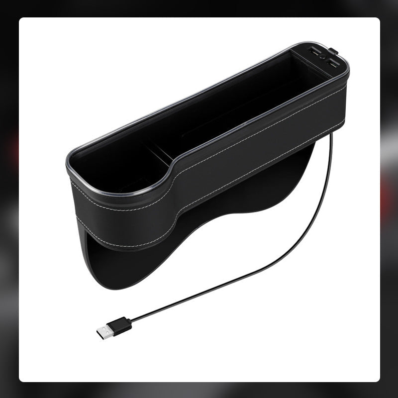 {Gratis frakt}Oppbevaringsboks for bilsete med Led-omgivelseslys