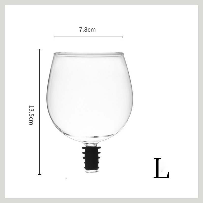 🔥NYTT ÅR SALG🎉Kreativ vin toppers rett drikkeglass