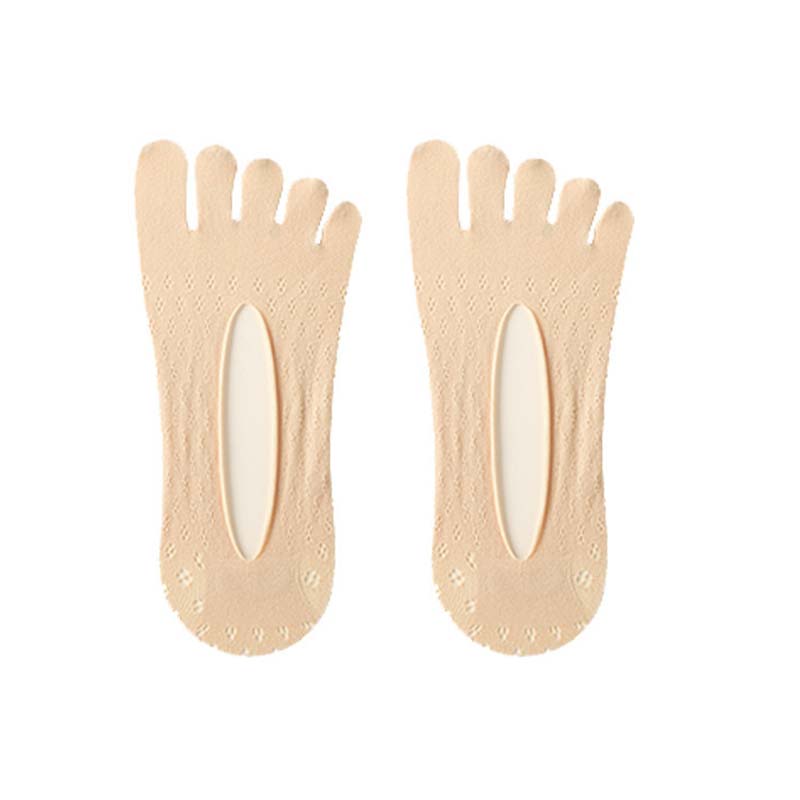 Pustende sokker i fløyel (5 stk)