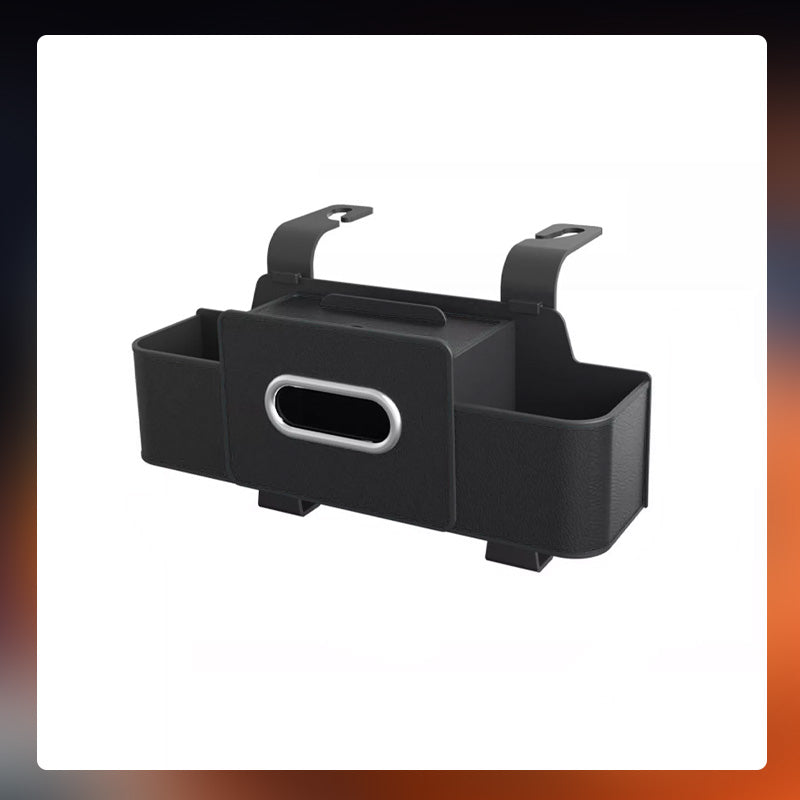 Multifunksjonell oppbevaringsboks for seteryggen i bilen