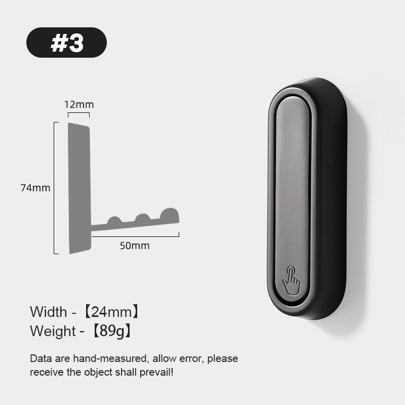 Zinc alloy folding hook