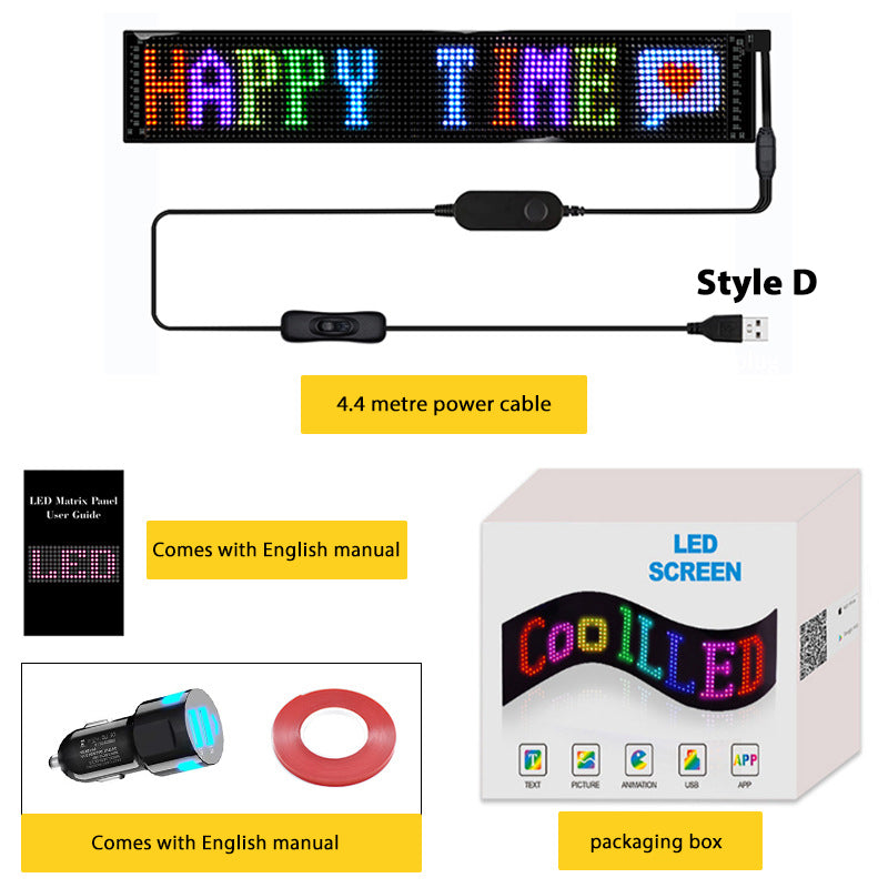 💥Tilpassbar LED-skjerm