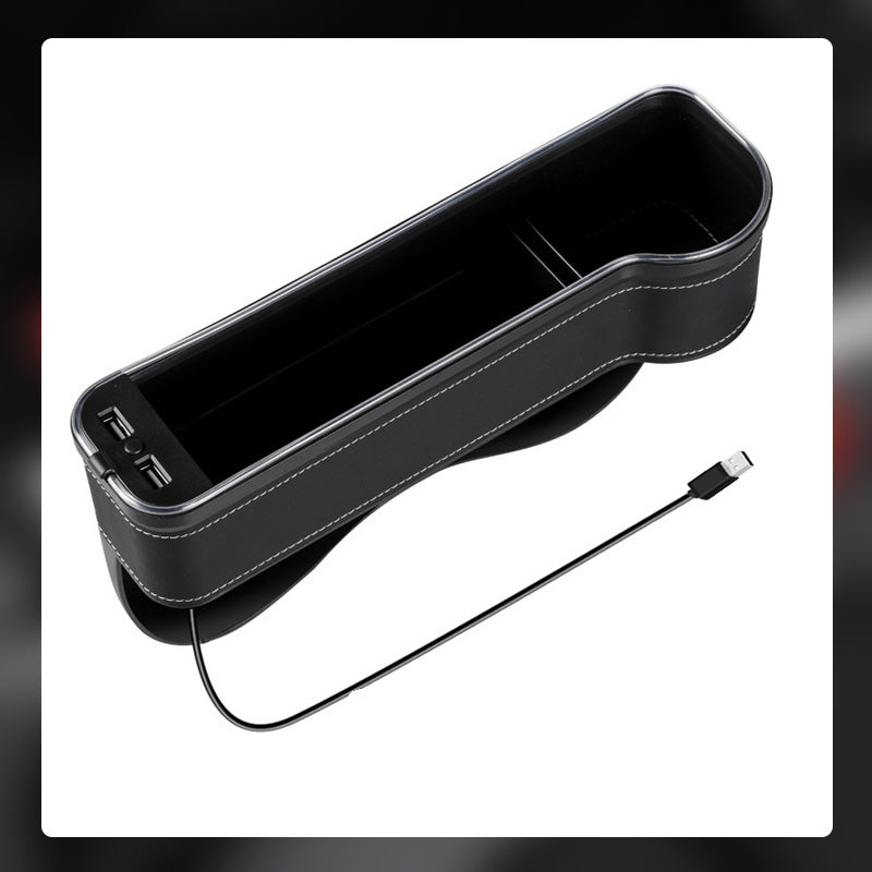 {Gratis frakt}Oppbevaringsboks for bilsete med Led-omgivelseslys