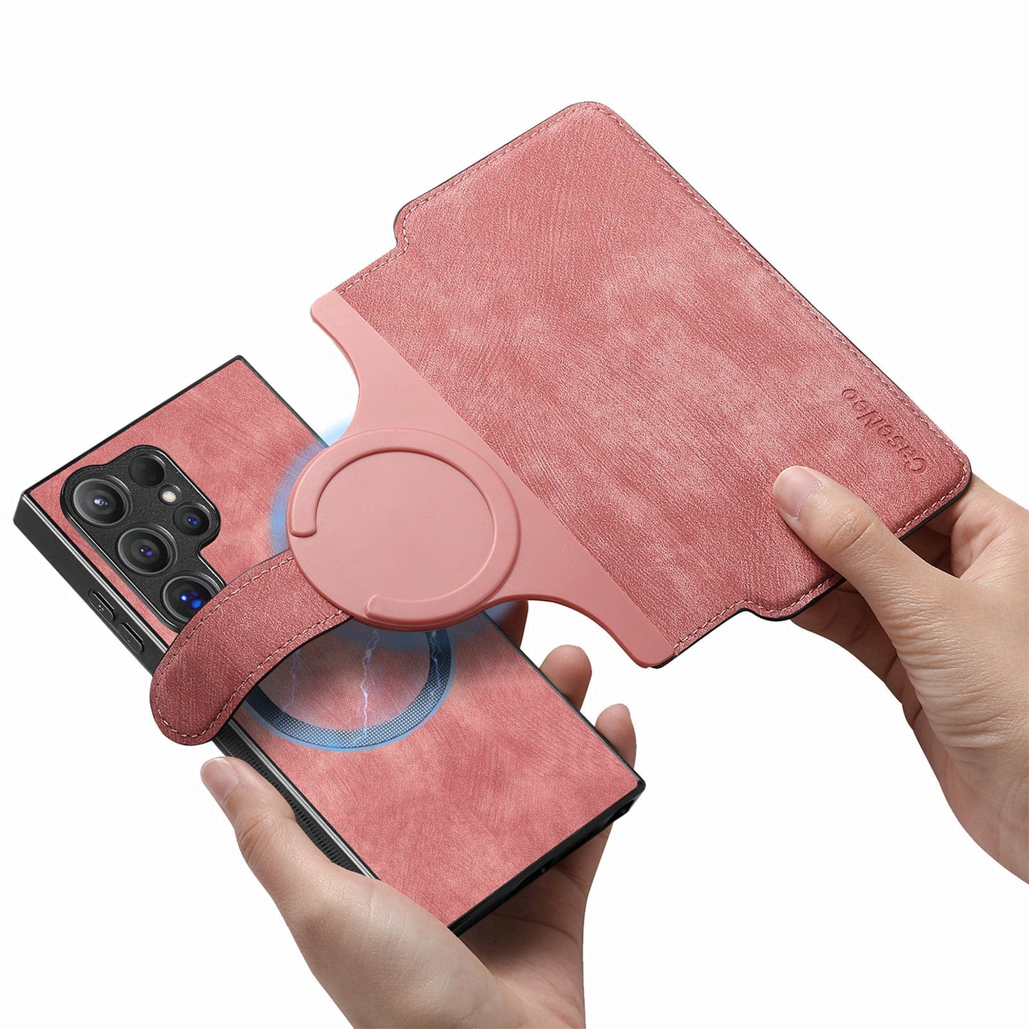 Magnetisk, avtakbart 2-i-1-telefonetui