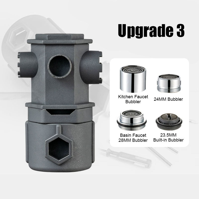 Multifunksjonell skiftenøkkel