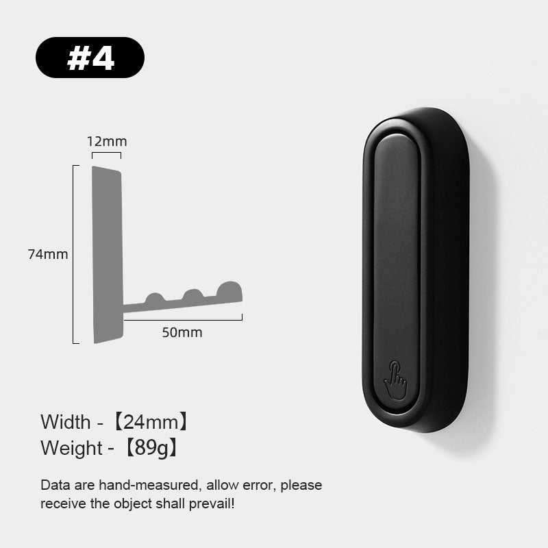 Zinc alloy folding hook