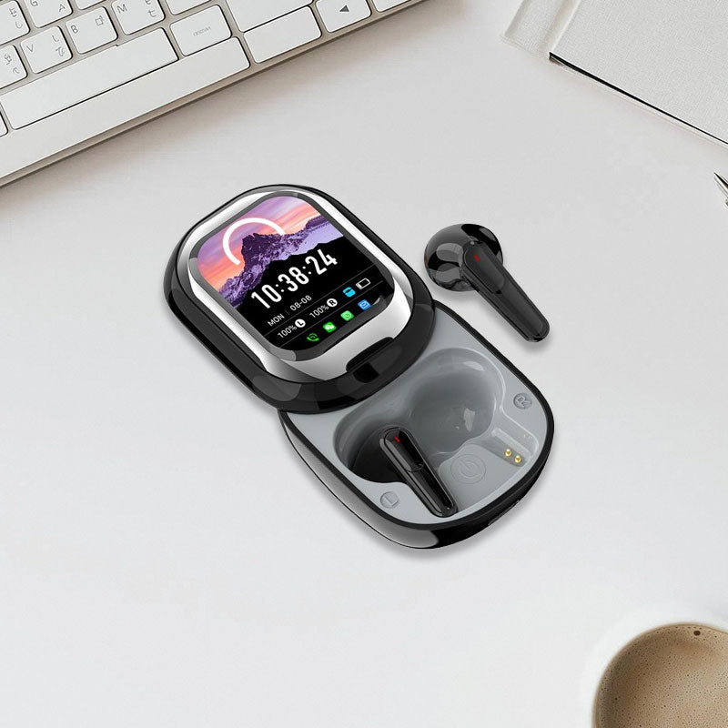 🎧Slide-Touch Bluetooth-hodesett med AI-oversettelse