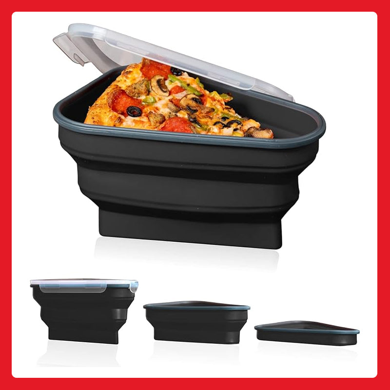Oppbevaringsboks for pizza i silikon