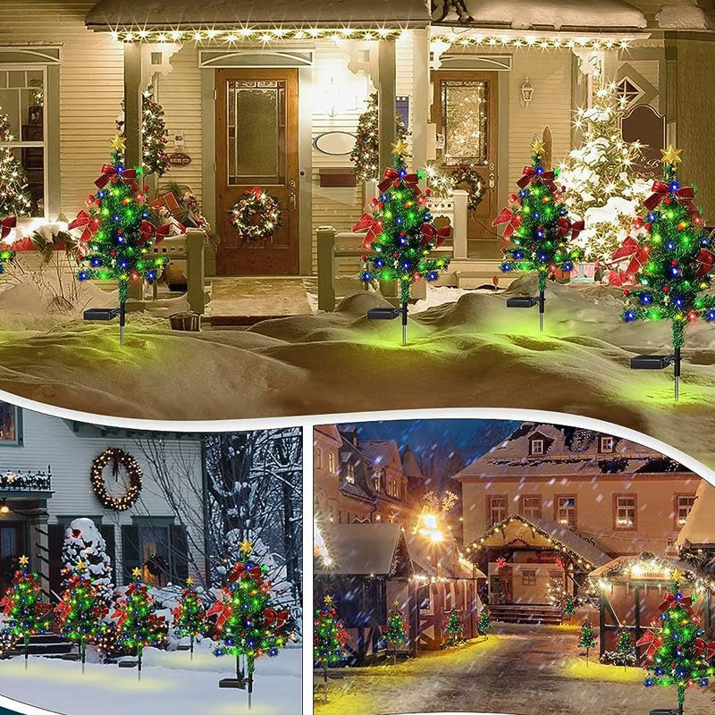 Solcelledrevne juletrelys utendørs dekorasjon vanntett