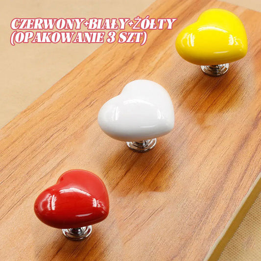 Fargerik hjerteformet toalett-tankpressehjelper/kjær toalett-tankpresse