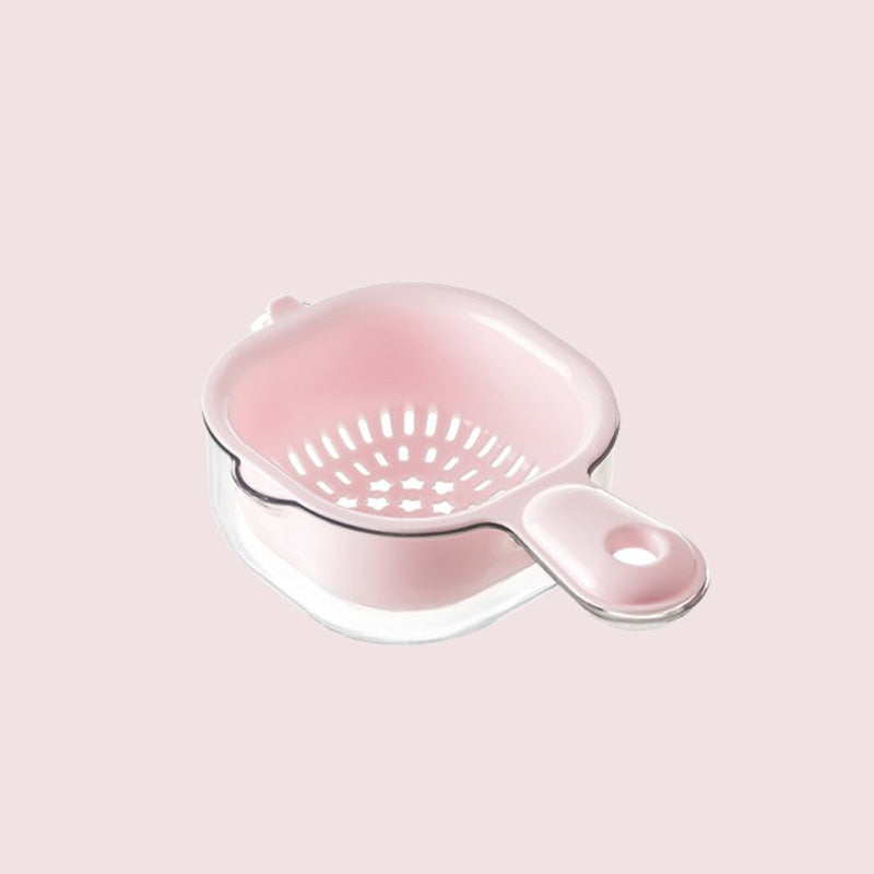 Dobbeltlags Avløpskurv Med Håndtak