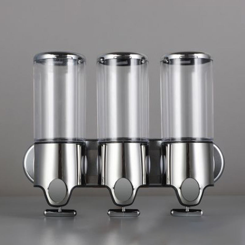 Veggmontert såpedispenser på badet