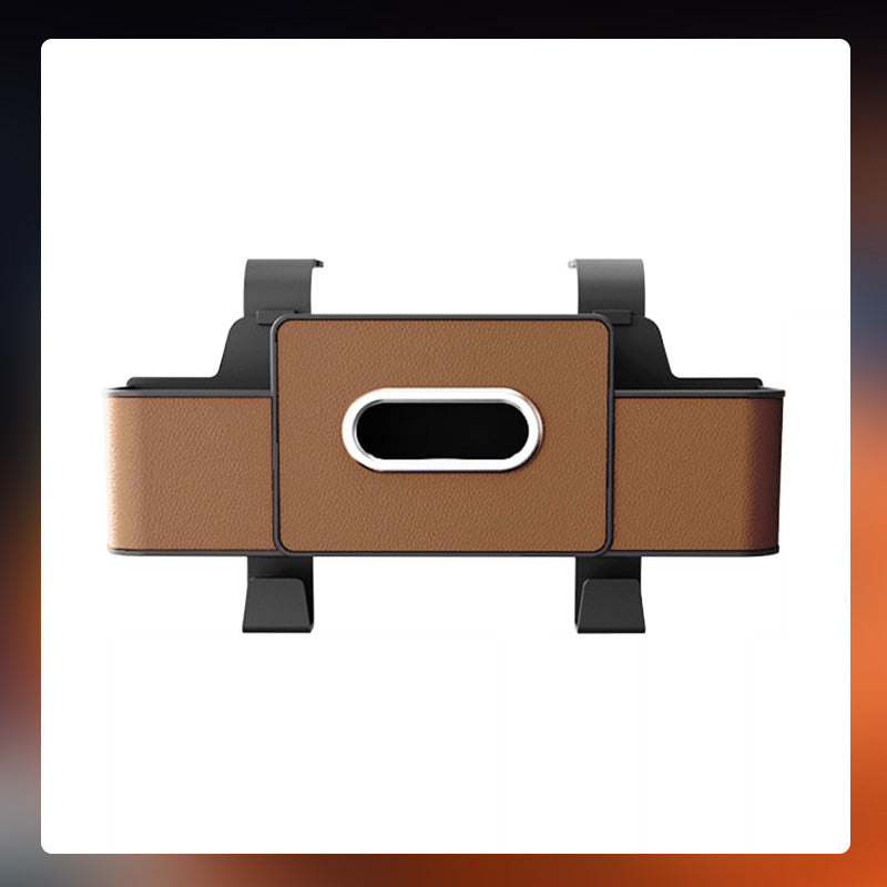 Multifunksjonell oppbevaringsboks for seteryggen i bilen