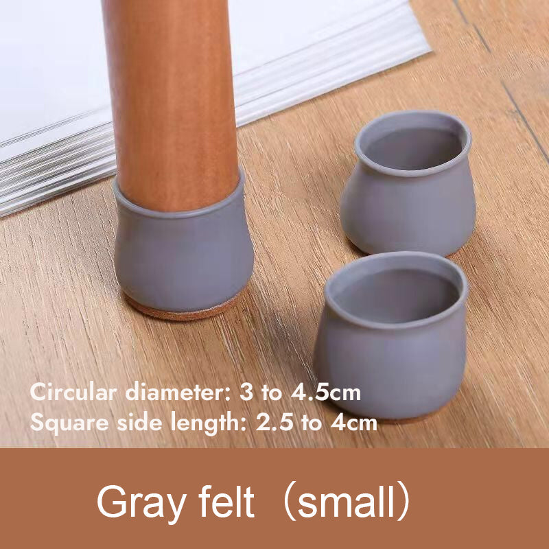 Bordbeinovertrekk i tykk filt og silikon