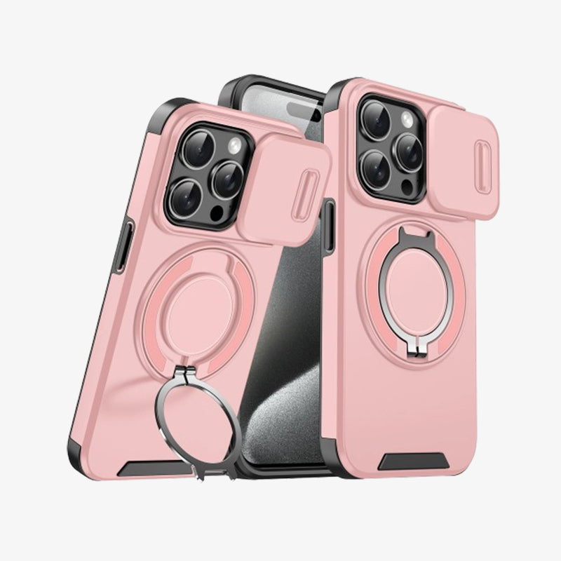 Telefonveske med magnetisk vindusbrakett