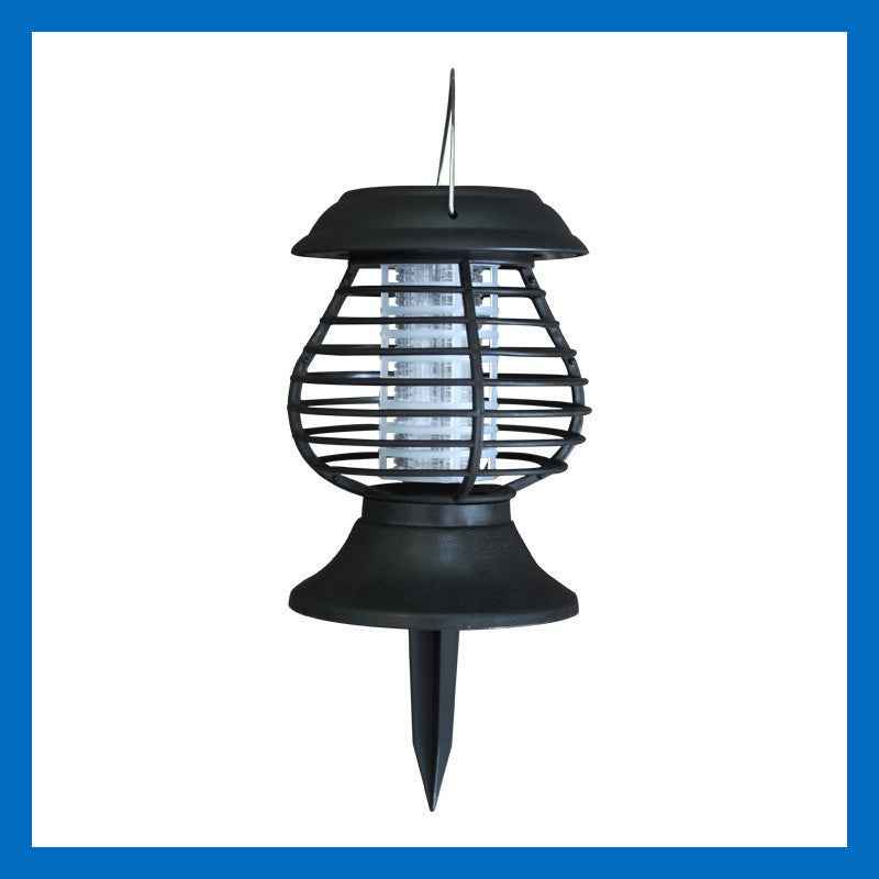 Solcelledrevet myggfanger lampepinne