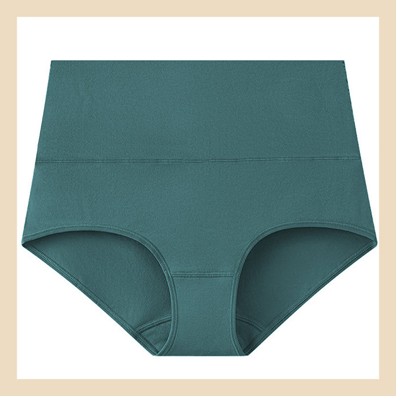 Dametruse i bomull med lett midje