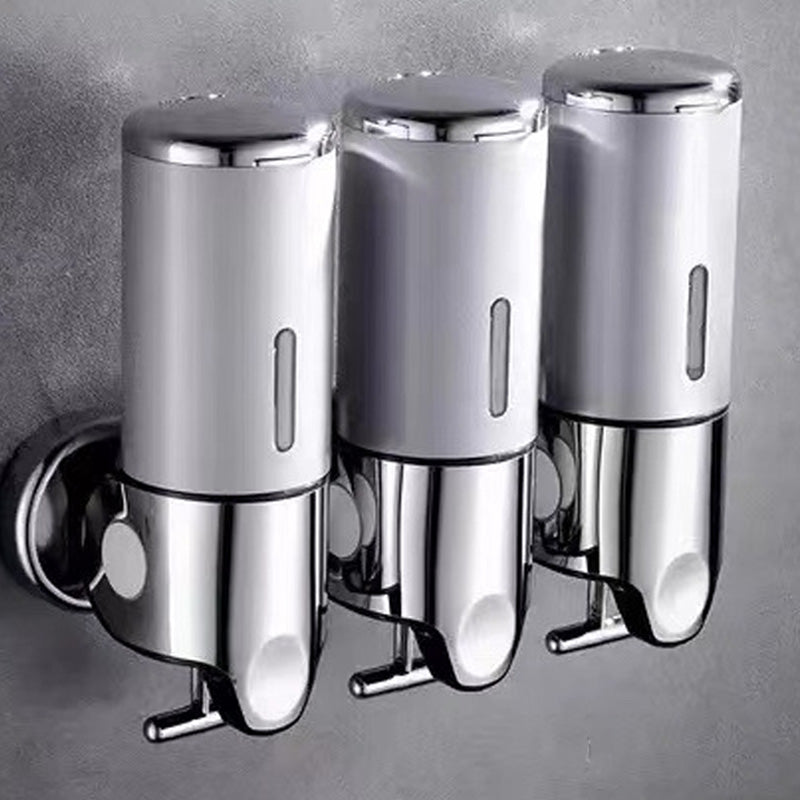 Veggmontert såpedispenser på badet