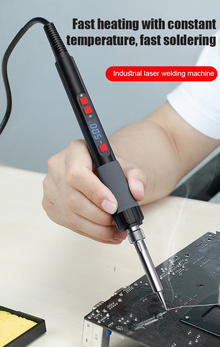 Loddebolt med innvendig oppvarming og konstant temperatur