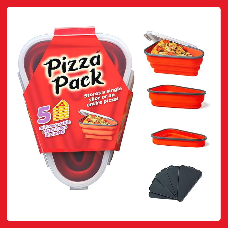 Oppbevaringsboks for pizza i silikon