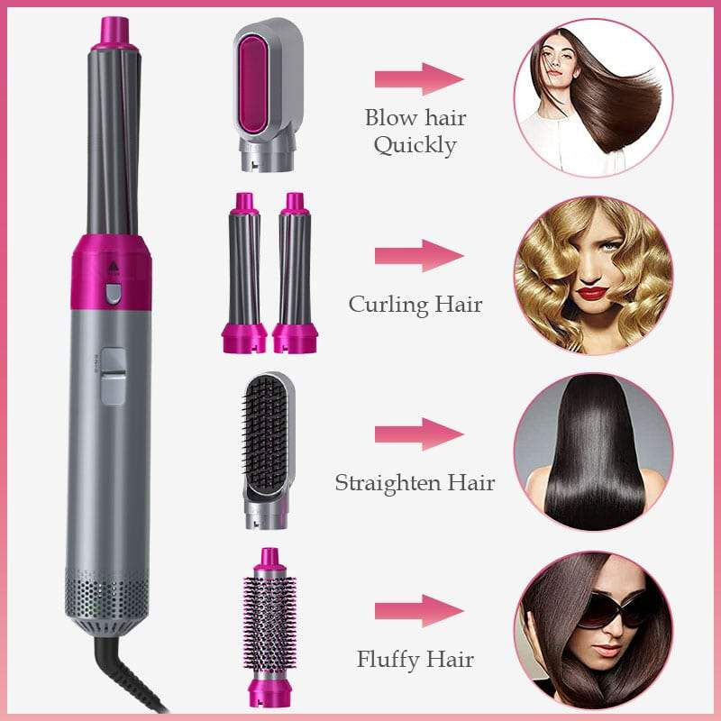 Varmluftskam med flere hoder