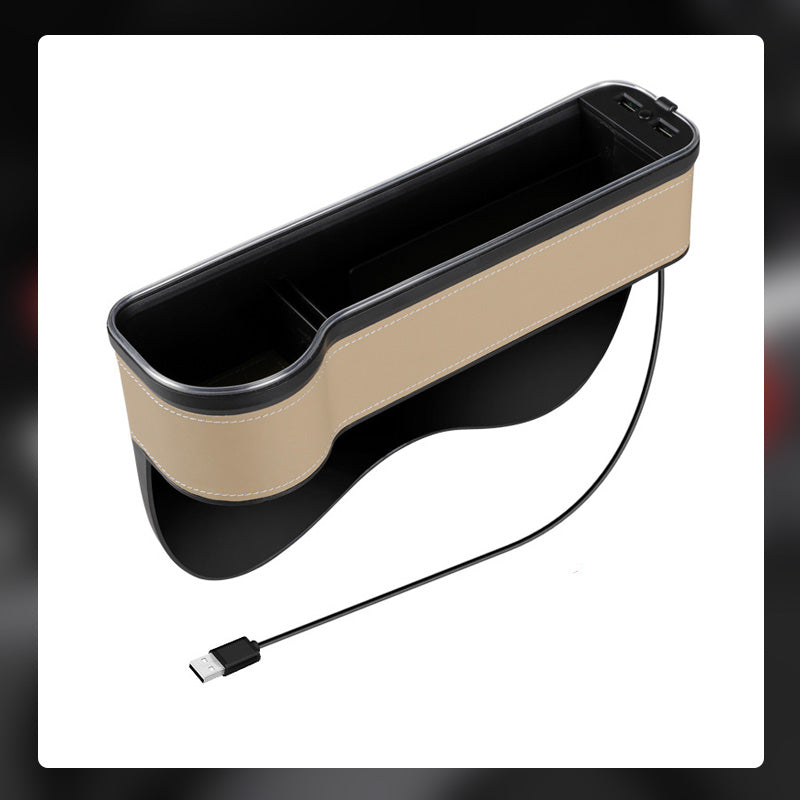 {Gratis frakt}Oppbevaringsboks for bilsete med Led-omgivelseslys