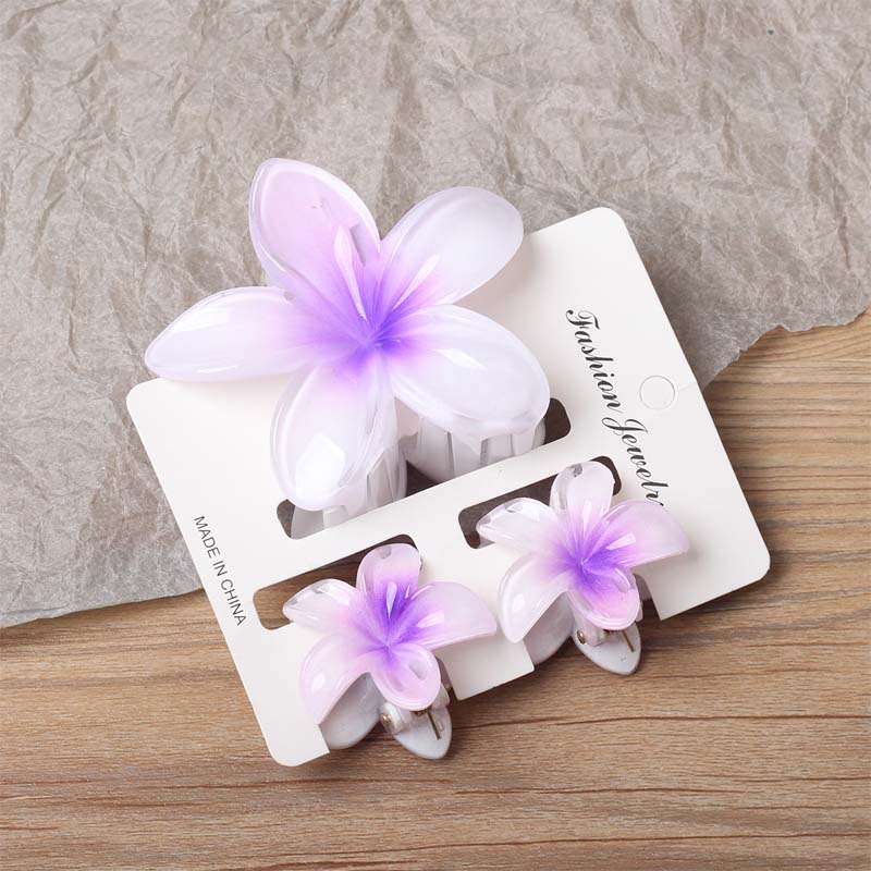 🌸 Elegant blomsterhårspenne - Morandi Bloom Series