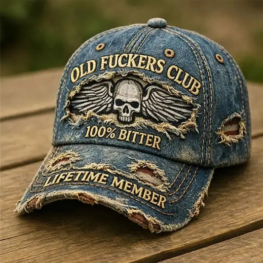 🧢Old F*ckers Club – Vintage-baseballklubb