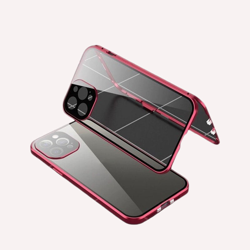 Dobbeltsidig magnetisk anti-kipling-telefonveske