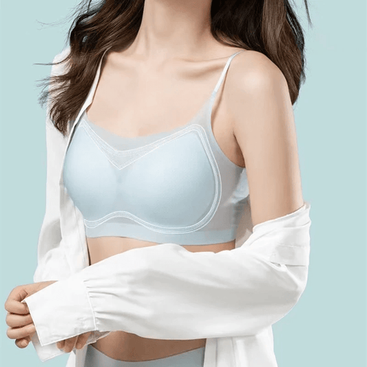 Summer Seamless Ultra -Thin Plus Size Ice Silk Comfort BH