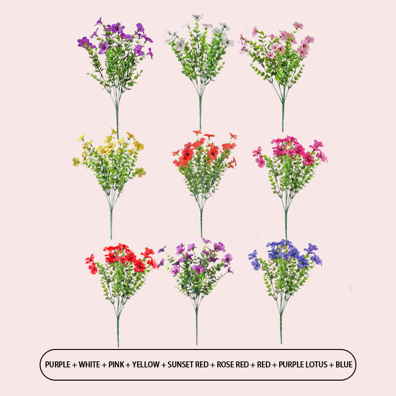 🌺UV-resistent fargerik kunstig blomst💖