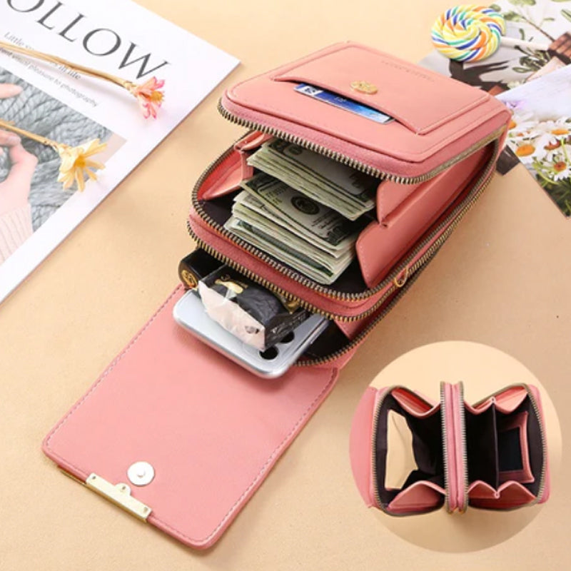 Telefonveske med berøringsskjerm