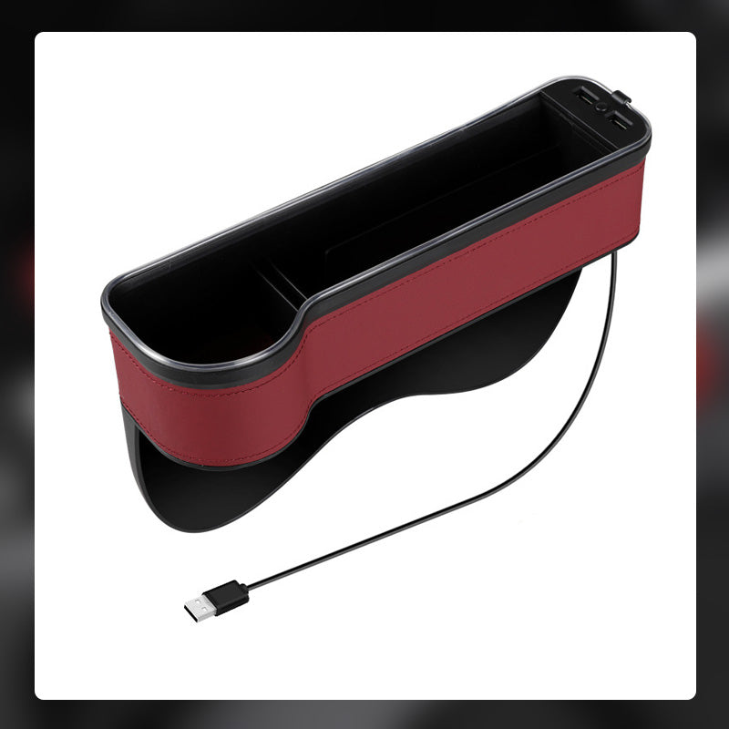 {Gratis frakt}Oppbevaringsboks for bilsete med Led-omgivelseslys