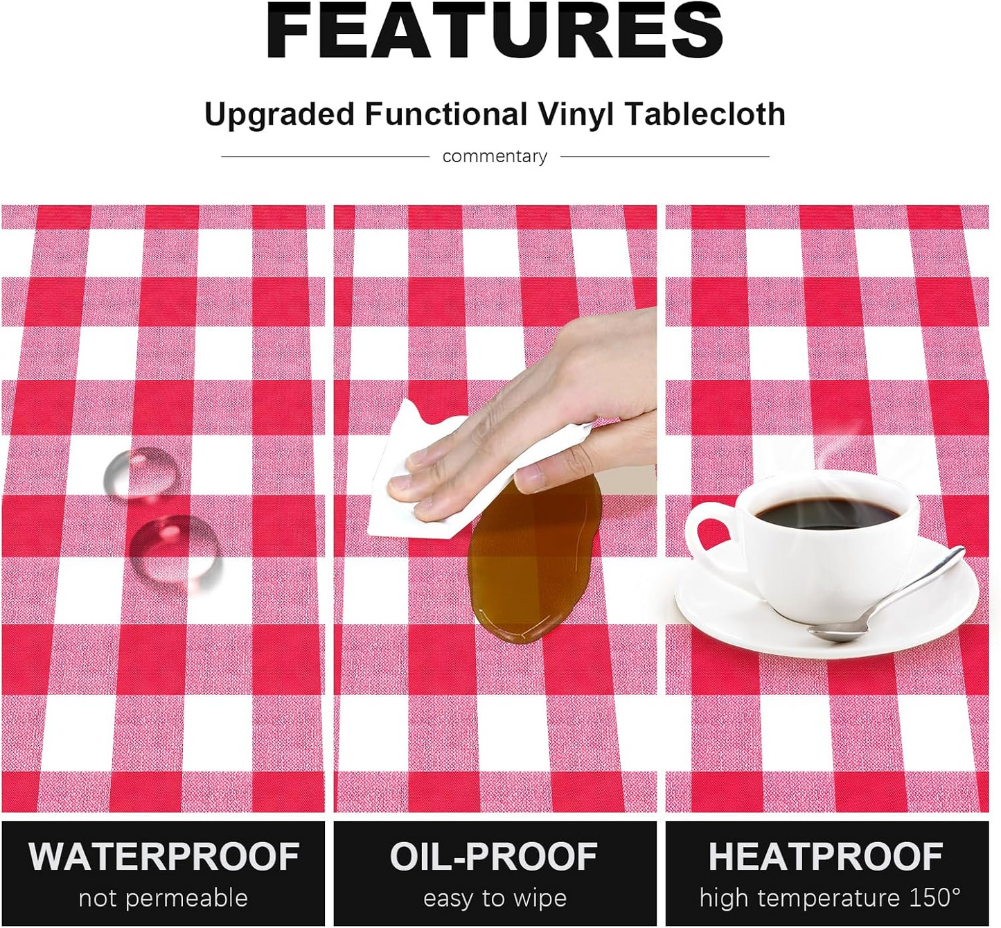 Kit med duk til piknikbord