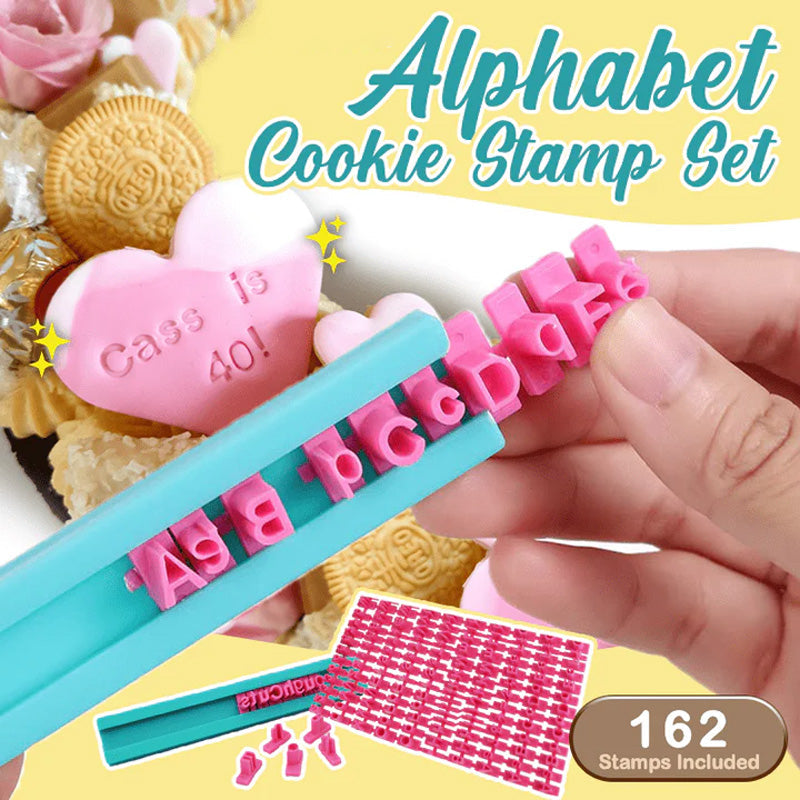 Alfabet Cookie Stempelsett(162 STK)
