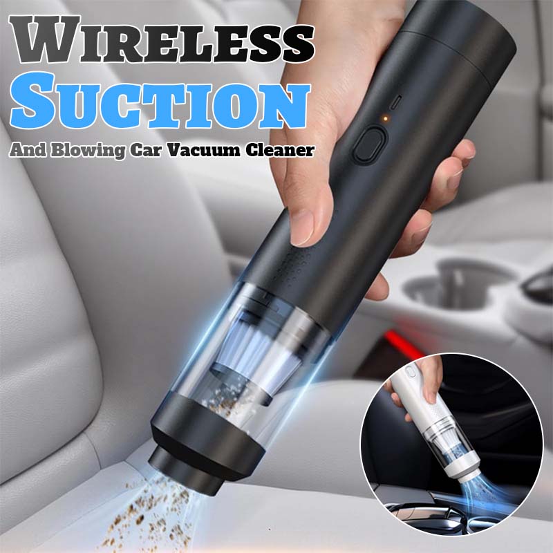 🚗✨Trådløs suge- og blåsebilstøvsuger🌀