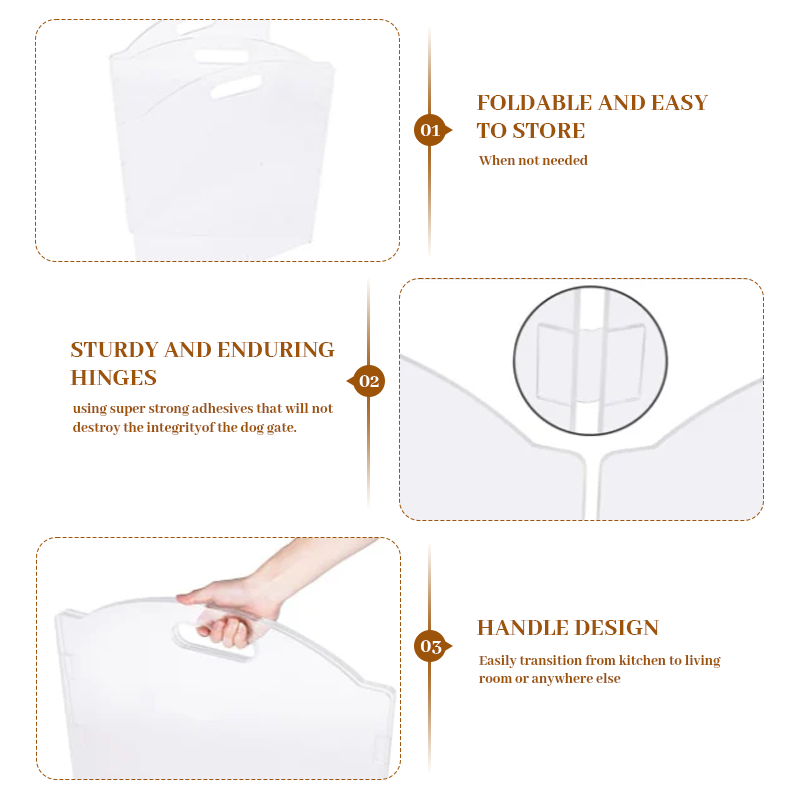 🛡️ Klar akryl kjæledyrgrind