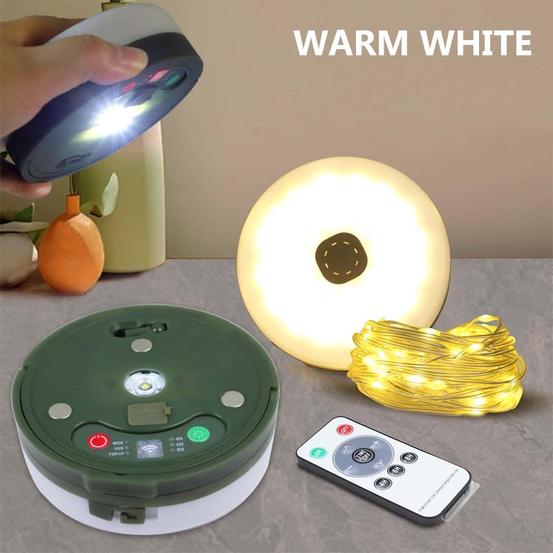 Solcelledrevne Campinglys Utendørs