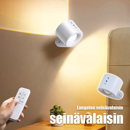 Trådløs vegglampe