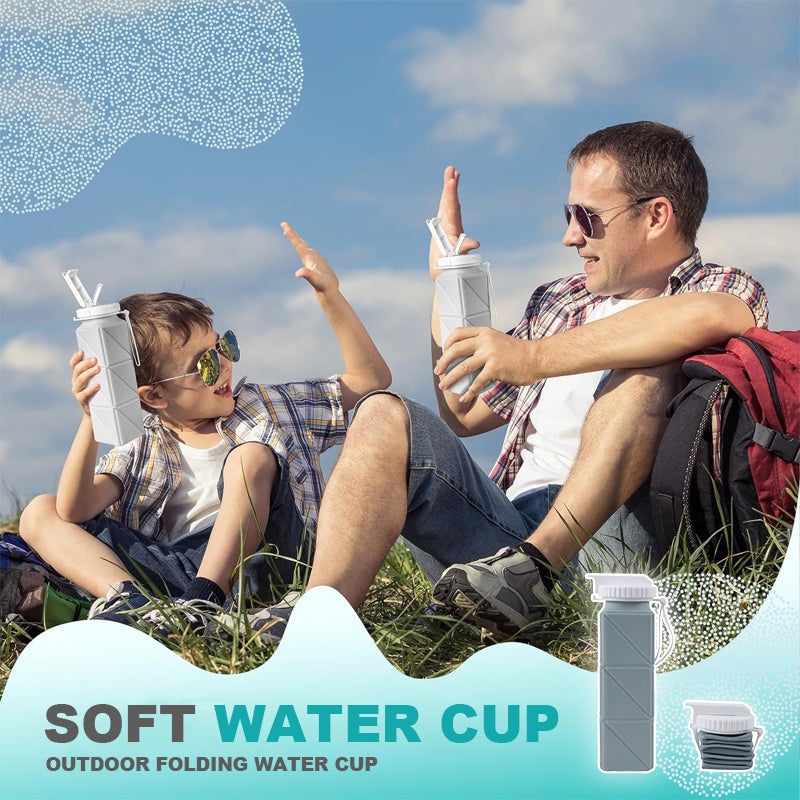 Sammenleggbar vannkopp for utendørs bruk