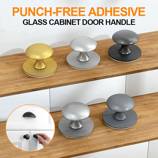 Selvklebende glassdørhåndtak for stansing uten stansing 🏡✨